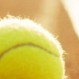 Vaikų teniso turnyras su žaliais kamuoliais